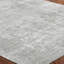 Tapis gris fait à la main Sierra-115667732