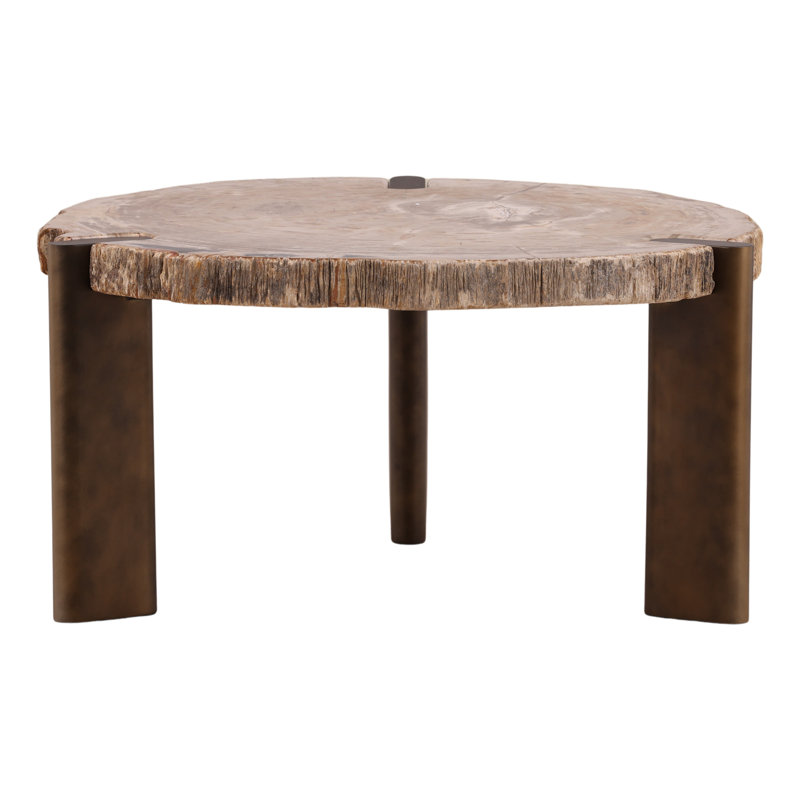 Sampson Coffee Table Light Natural, 16" H x 25.5" W x 27.4" D