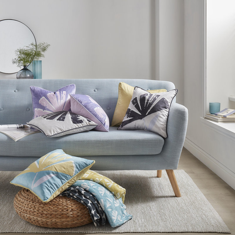 Alma Outdoor Square Cushion, Purple