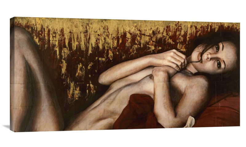 " Pretty " by Massimo Sottili, 12" H x 24" W x 1.5" D