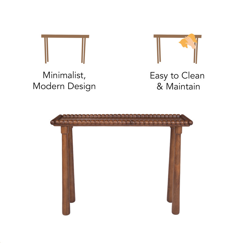 Console Entwine - Table d'entrée, canapé, mobilier d'appoint pour le salon, le couloir, la chambre à coucher