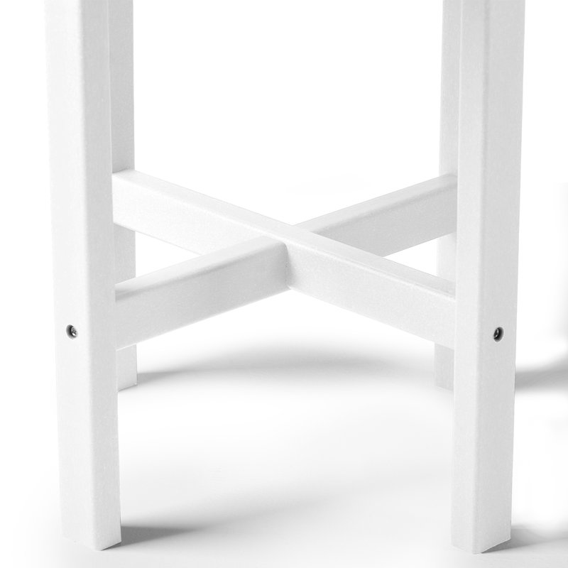 Table d'appoint d'extérieur Geoff Adirondack, Blanc