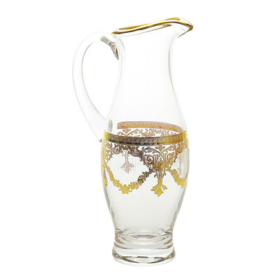 Carafe à eau Crosstown or 24 carats