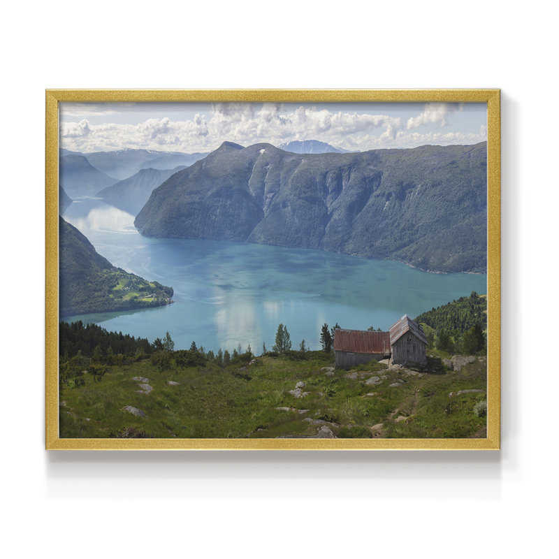 Reflection II  -Framed Print - Restickable