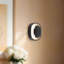 Pebble 8-in Silver dimmable LED Wall Sconce-127753472