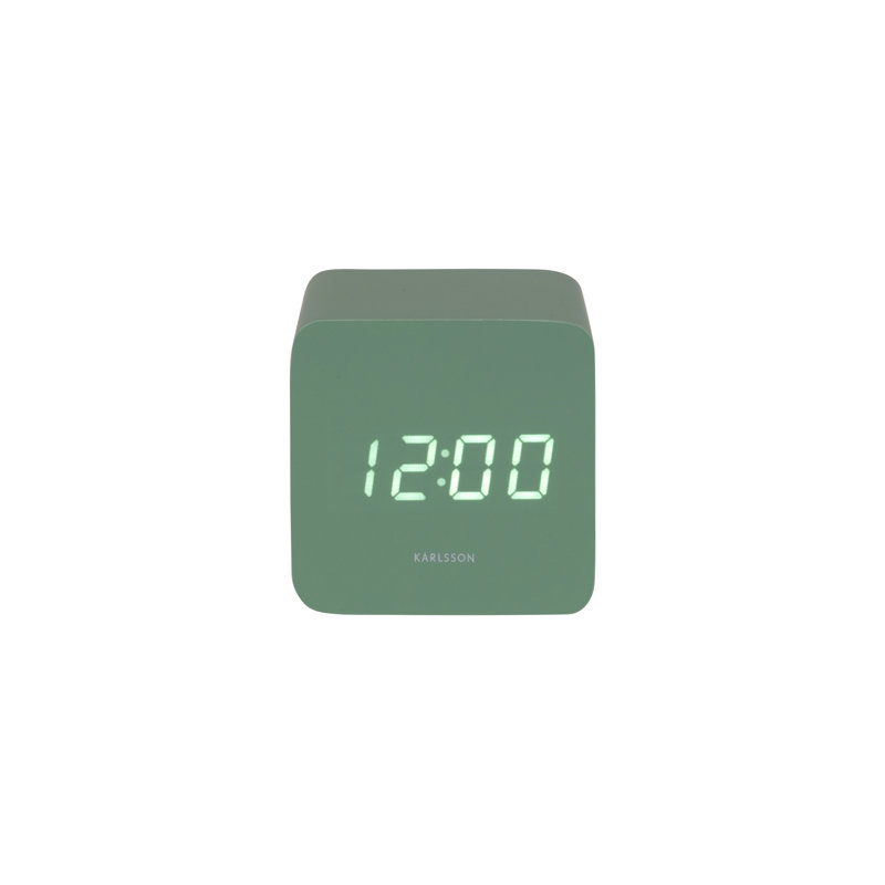 Digital Numerical Electric Alarm Tabletop Clock, Green