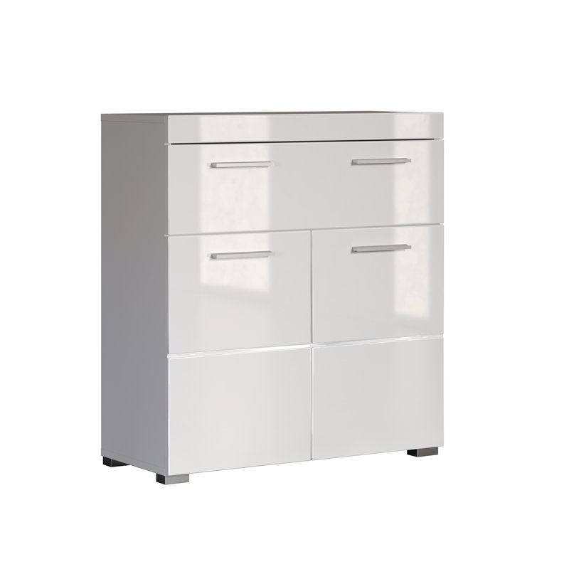 Marvlene Freestanding Bathroom Cabinet, White