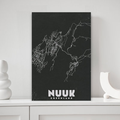 Contemporary Art Abstract Bold Minimalist Architecture City Wall Art 1 Piece Wrapped Canvas Wall Art