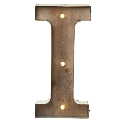 Della Text & Numbers Letter Block