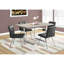 Table de salle à manger taupe 60 po : Design moderne et polyvalent, style contemporain, idéale pour les cuisines