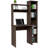 Versalles Writing Desk, Modern Studio or Office Desk, Two Superior Shelves, And Five Side Open Shleves For Books Organization-1953458341