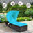 Montego Outdoor Wicker Chaise Lounge , Cushion Included-1315811952-1315811953