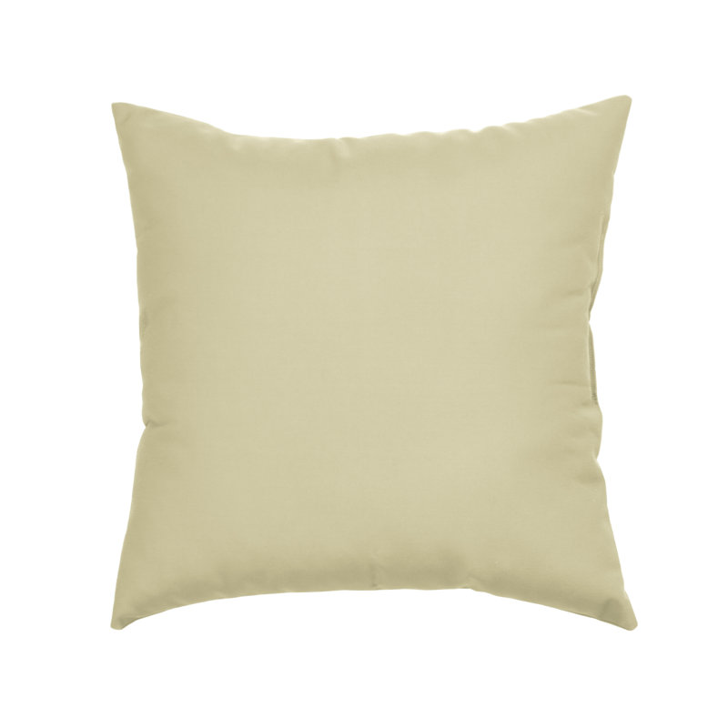 Coussin 20 po Sunbrella, Toile naturelle, 17 po x 17 po