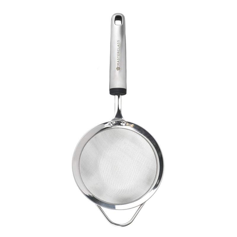 MasterClass Soft Grip Stainless Steel Food Strainer