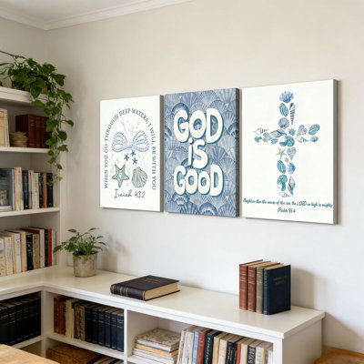 3 Piece Wrapped Canvas Wall Art