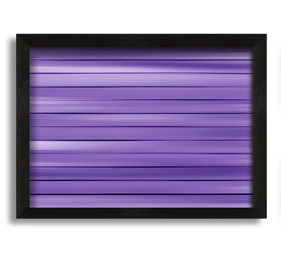 Gerahmtes Wandbild Just Purples