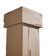Timberthane Faux Wood Non-Tapered Square Column Wrap with Capital & Base