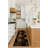 Sontania Collection Modern Abstract Runner Rug -Brown-82207555