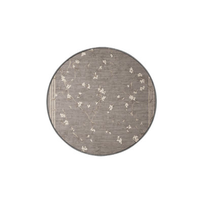 Machine Washable Gray Area Rug