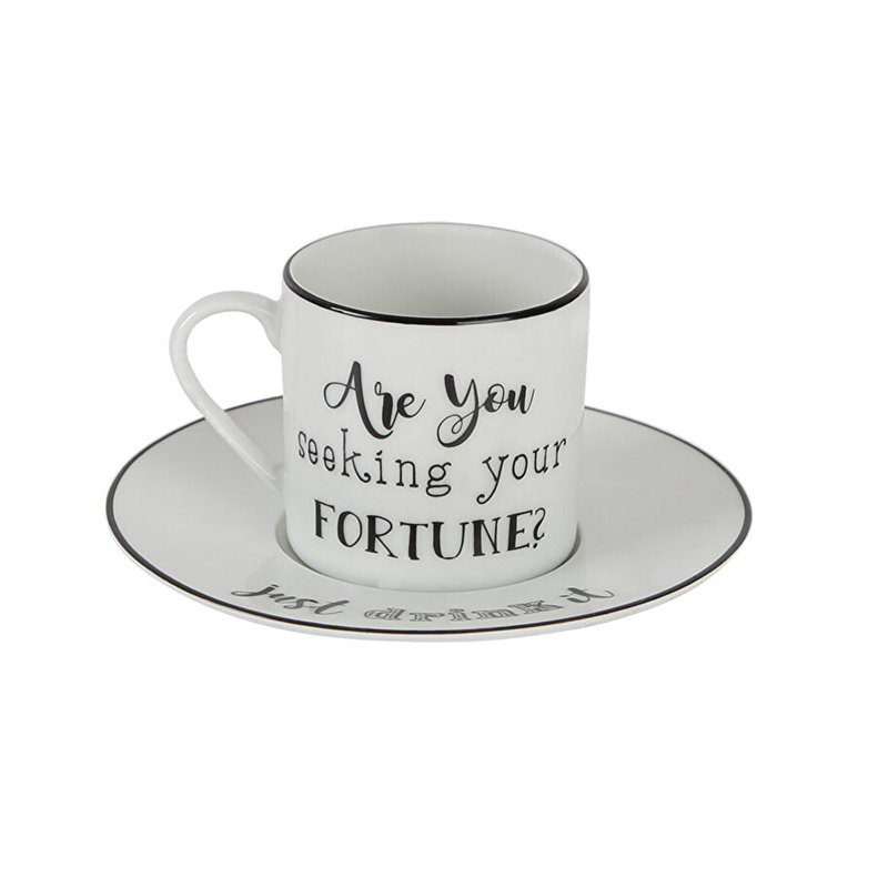 Espresso Cup and Saucer