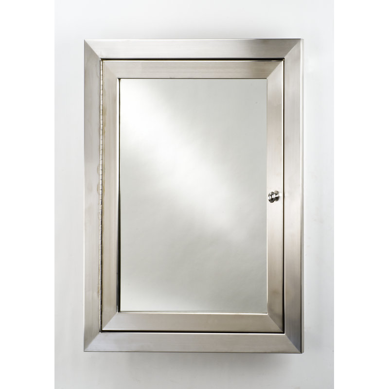Armoire à pharmacie encastrée Kirkwood, Poli, H 20 po x l 28 po