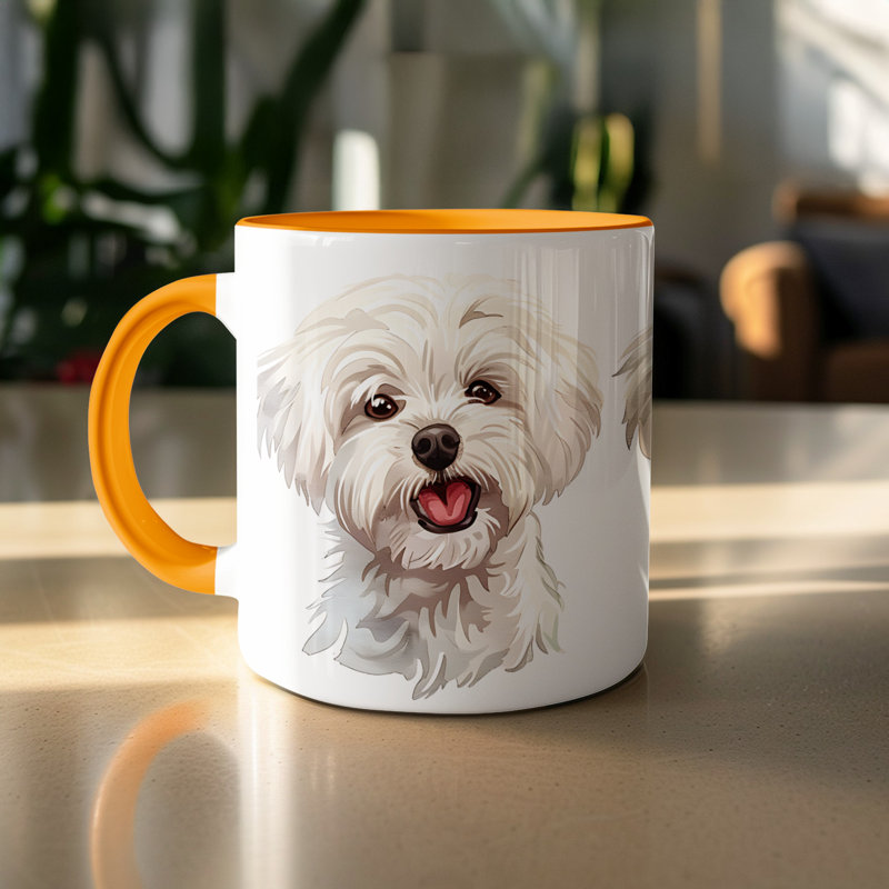 Mug, 4, Orange