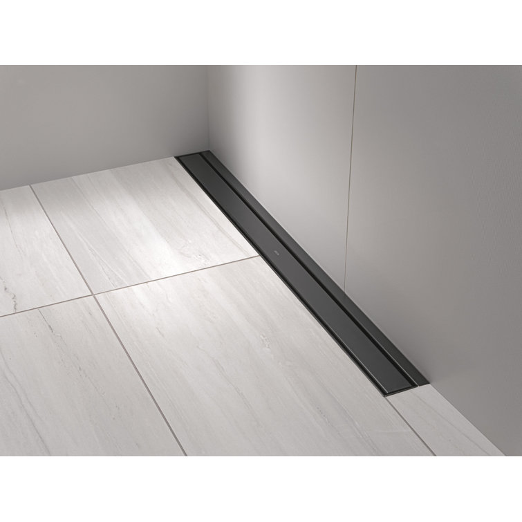 36" Linear Shower Drain Wall Edge
