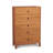 Mansfield Solid Wood 5 - Drawer Dresser-20804407-24533560