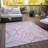 Neysa Washable Floral Indoor / Outdoor Rug-960296746