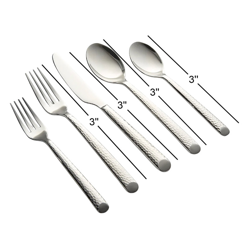 Joss & Main Bamba Stainless Steel Flatware Set - Service for 4
