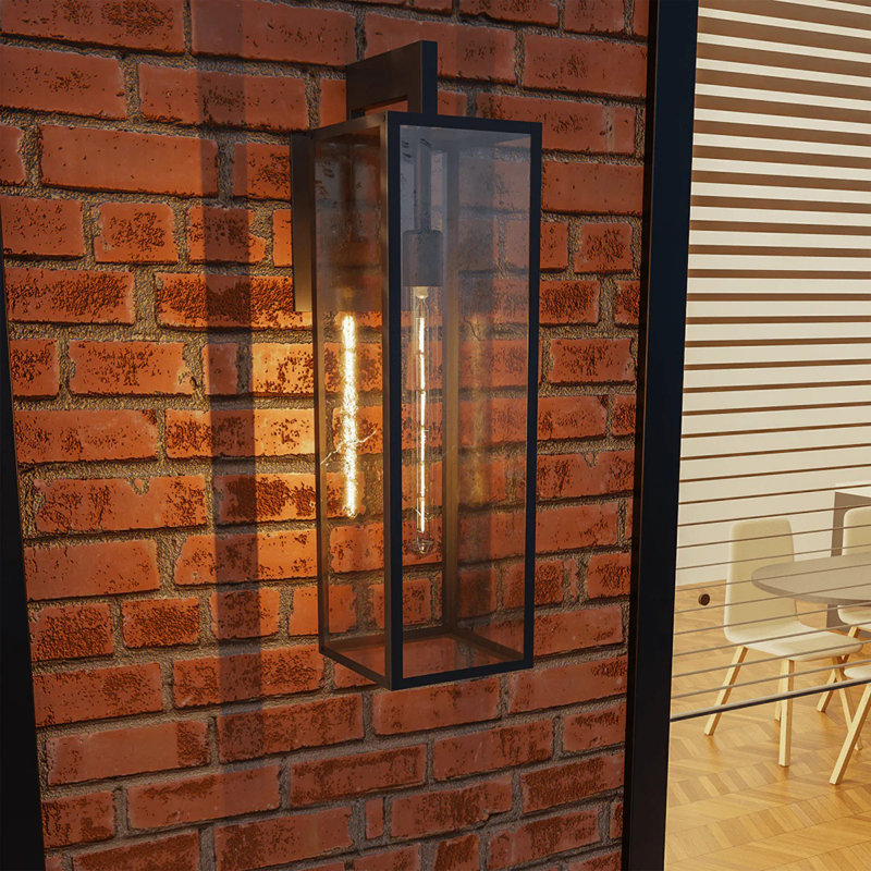 Flush Mounted Wall Light (BULB EXCLUDED)