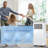 Gymax 10000 BTU Portable Air Conditioner with Dehumidifier Function and Fan