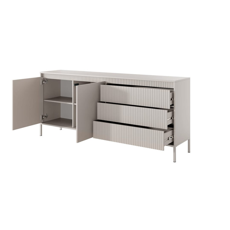 Boncho 187cm Sideboard, White