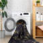 Tapis de couloir 2 pi 6 po x 10 pi lavable, à poils courts, antidérapant, antidérapant, pliable, adapté aux enfants et aux animaux de compagnie