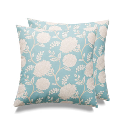 Housse et insert de coussin carré PEONY PRINT