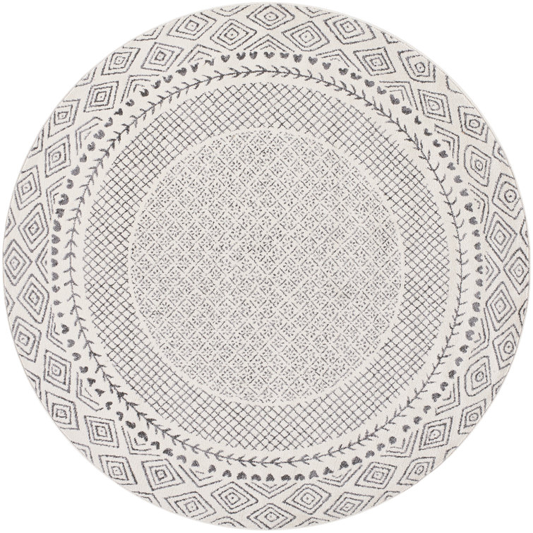 Calvo Light Beige/Charcoal Area Rug