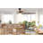 Ruggerio Ceiling Fan with LED Lights