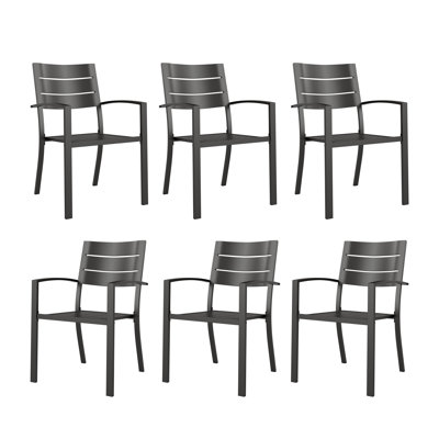 Stackable Outdoor Patio Dining Armchair