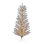 Vickerman Vintage Aluminum Artificial Christmas Tr 6' H Lighted Artificial Pine Christmas Tree