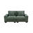 Corduroy Double Armrests Living Room 2-Piece Sofa-471080880