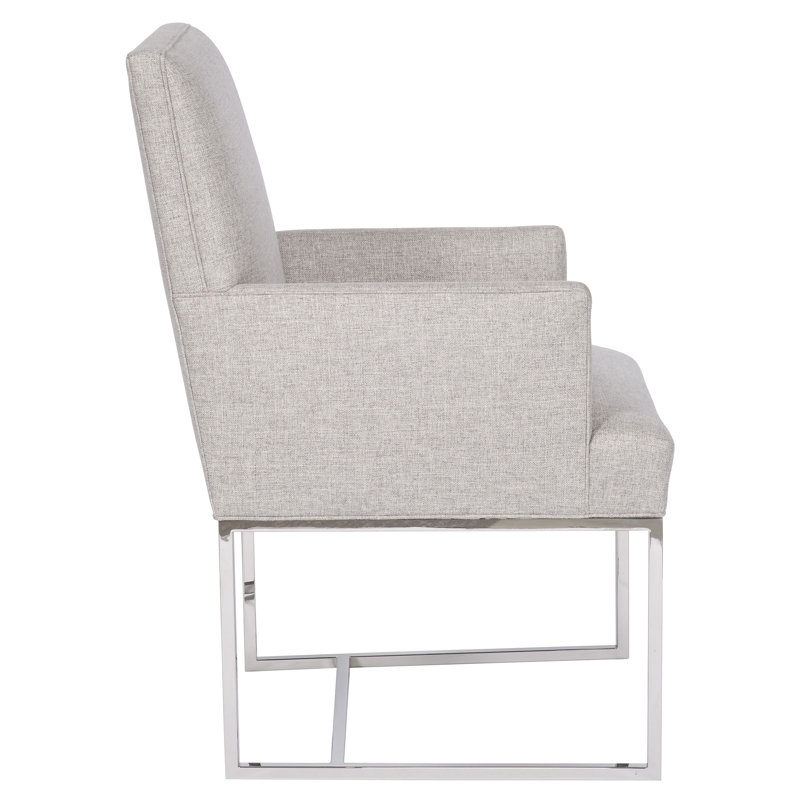 Colton Arm Chair, Polyester Blend Kennelly Snow