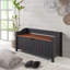 Wood Storage Bench-646676353