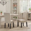 Chaise de salle à manger rembourrée Googe-1320855260