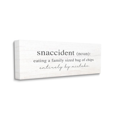 " Snaccident Definition Funny Kitchen " by Lil' Rue