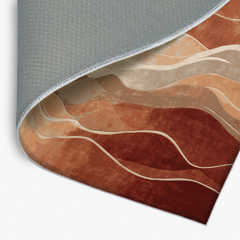 Fluid Serenity Indoor And Outdoor Area Rug, Rectangle 2' x 3'