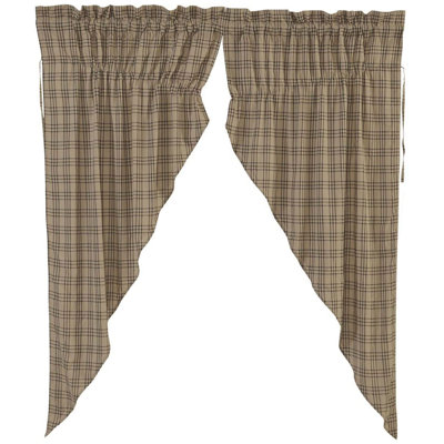 Jacqueline 100% Cotton Room Darkening Curtain Pair