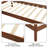 Solid Wood Open-Frame Bed-1615896747