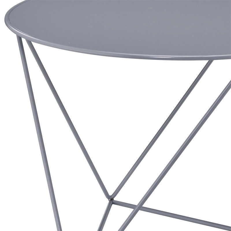 Table d'appoint Epidia, Gris