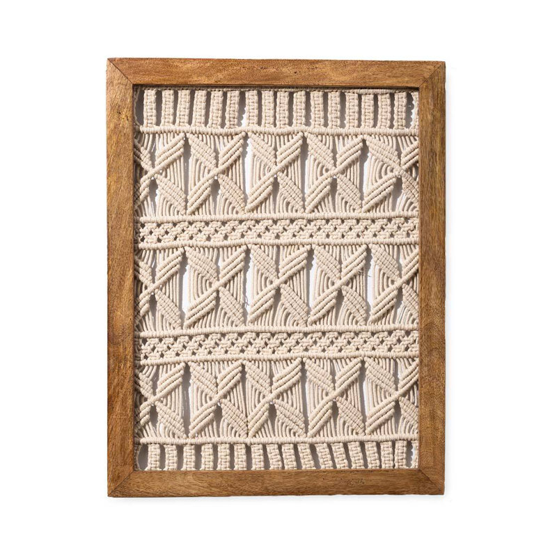 Macrame Knotting Jute Wall Hanging