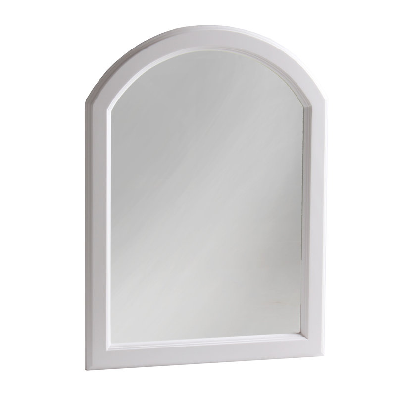 Hocking Wood Flat Wall Mirror
